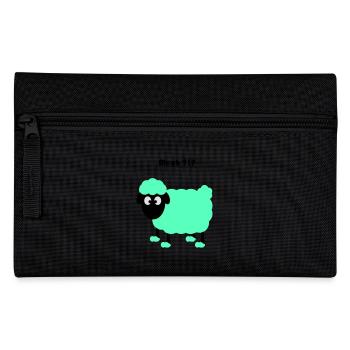 schafen - Federtasche - Schwarz - Vorne