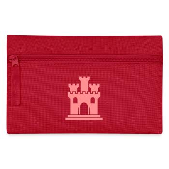 castle - Pencil Case - red - Front
