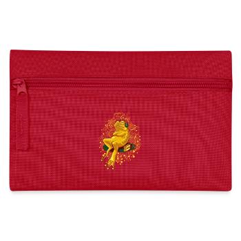 FROGGIE RELAX MODE - Pencil Case - red - Front