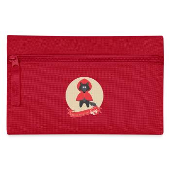 loup chaperon rouge - Trousse - rouge - Devant