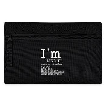 I'm like Pi - NERD - Federtasche - Schwarz - Vorne