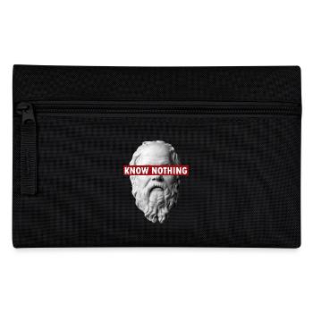 KENNEN NICHTS SOCKEN - Federtasche - Schwarz - Vorne