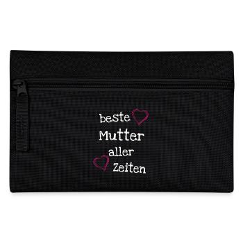 Beste Mutter aller Zeiten - Federtasche - Schwarz - Vorne