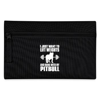 I just want to lift weights ... - Pencil Case - black - Front