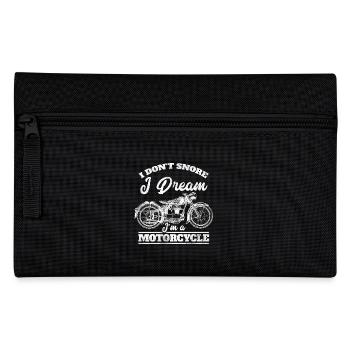 Je ne ronfle pas - Je rêve moto I'ma - Trousse - noir - Devant