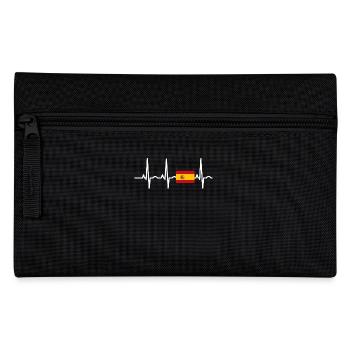 EKG heartbeat SPANIEN - Federtasche - Schwarz - Vorne