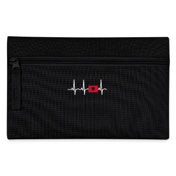 Albanie rythme cardiaque EKG - Trousse - noir - Devant