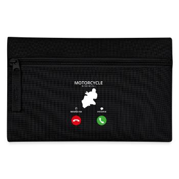 Call Mobile Phone - Pencil Case - black - Front