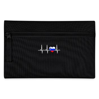 I LOVE ekg heartbeat SLOVÉNIE Slovenia - Trousse - noir - Devant
