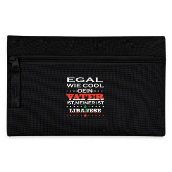 Egal wie cool vater geschenk ist Libanon - Federtasche - Schwarz - Vorne