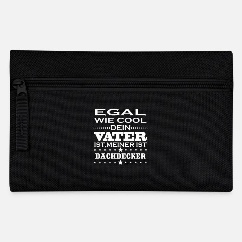 Egal cool vater DACHDECKER - Federtasche - Schwarz