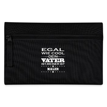 Egal cool vater MALER - Federtasche - Schwarz - Vorne
