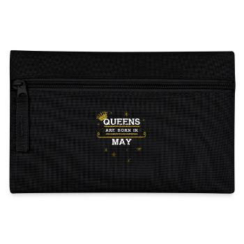 queensborn MAY - Pencil Case - black - Front