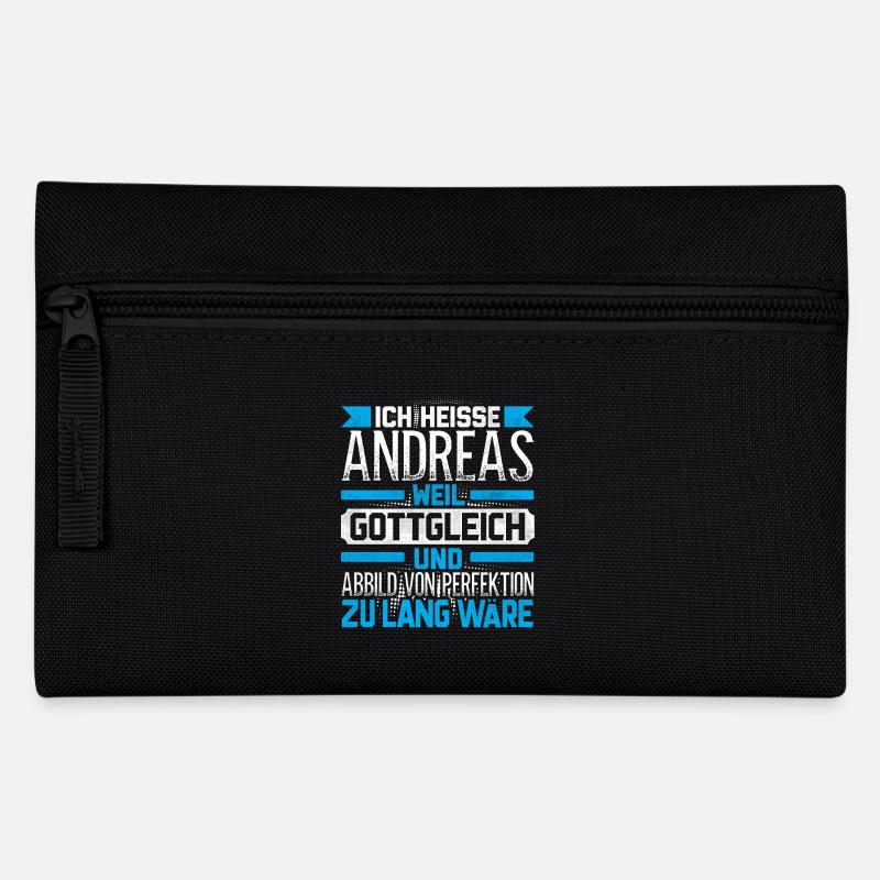 ANDREAS - Gottgleich - Federtasche - Schwarz