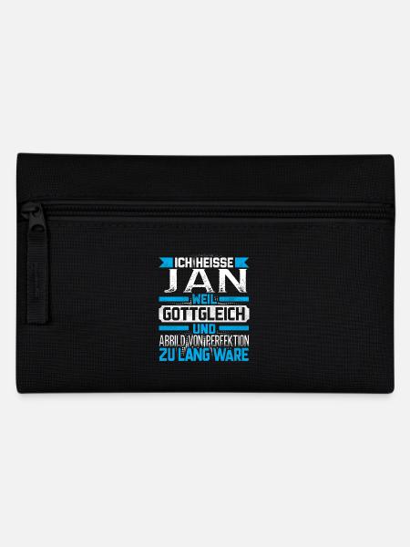 JAN - Gottgleich - Federtasche - Schwarz
