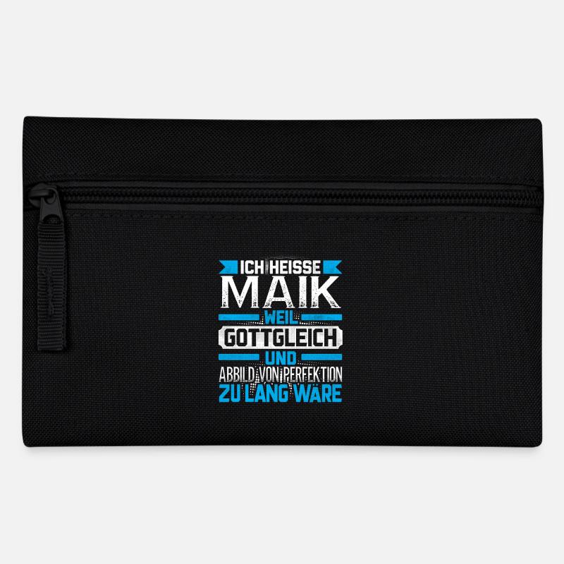 MAIK - Gottgleich - Federtasche - Schwarz