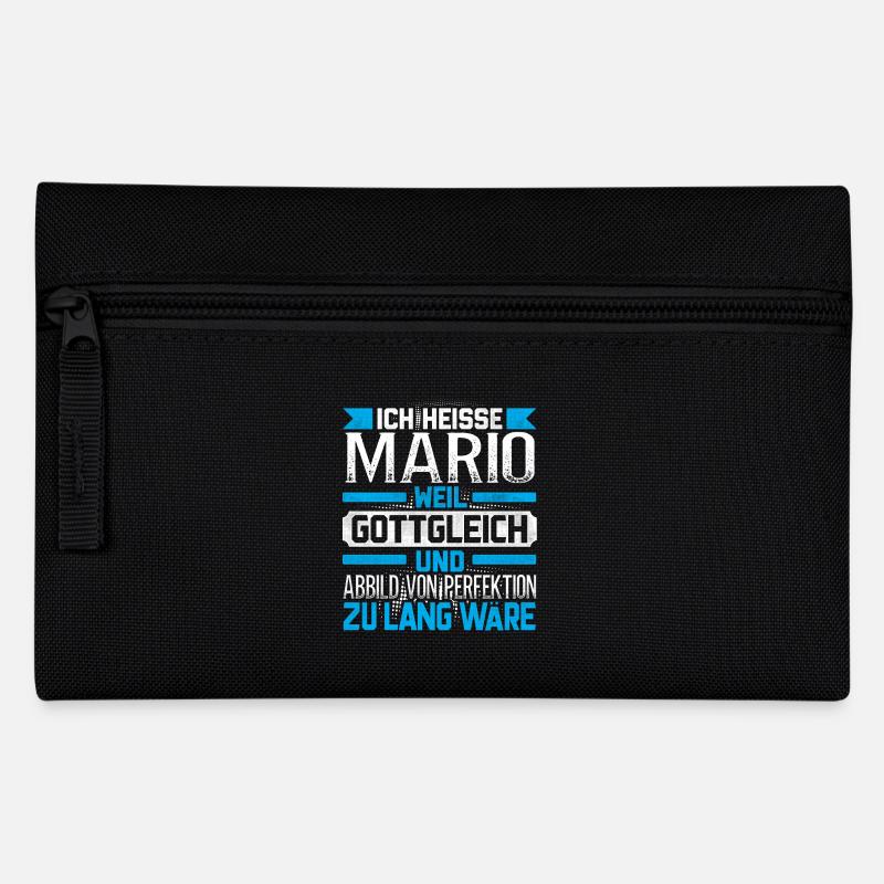 MARIO - Gottgleich - Federtasche - Schwarz