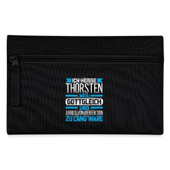 THORSTEN - Gottgleich - Federtasche - Schwarz - Vorne
