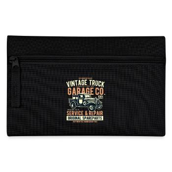 Vintage Truck - Federtasche - Schwarz - Vorne