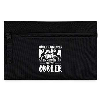 Moped-Papa Shirt-Moped Papa - Federtasche - Schwarz - Vorne