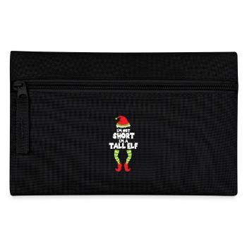 Je suis un grand cadeau Elf / Noël X-Mas - Trousse - noir - Devant
