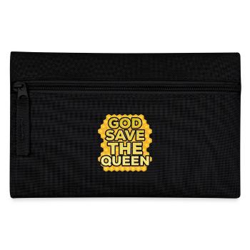 Bees - God Save The Queen - Pencil Case - black - Front
