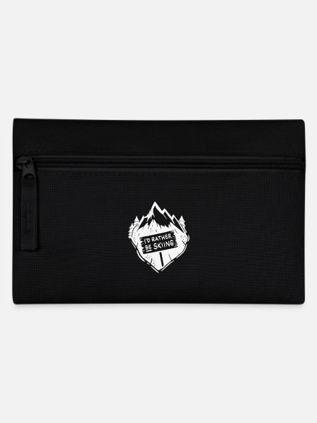 Je préfère faire du ski / ski montagnes de neige d'hiver - Trousse - noir