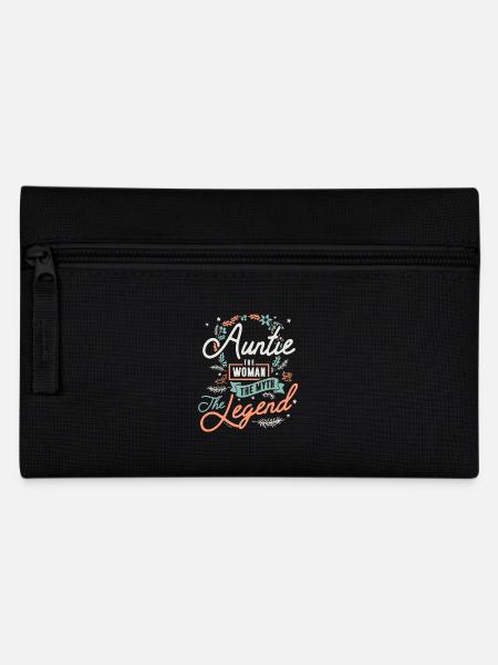 Auntie - Pencil Case - black