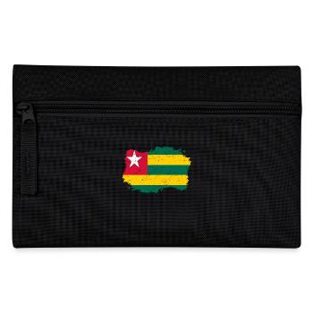 Roots roots flag homeland country Togo png - Pencil Case - black - Front