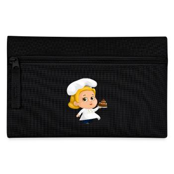 Köchin - Federtasche - Schwarz - Vorne