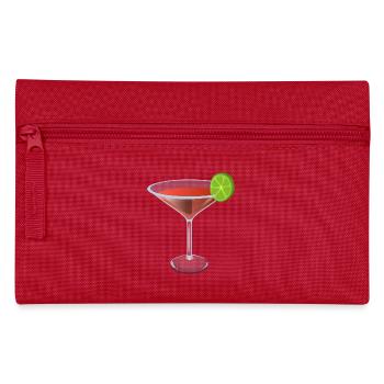Cocktail - Federtasche - Rot - Vorne