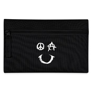 Pace Anarchy Smiley - Federtasche - Schwarz - Vorne