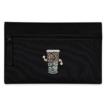 L'énergie de la puissance du café - Le café me rend fort - Trousse - noir - Devant