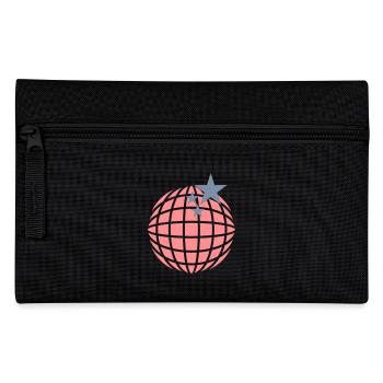 Disco-Kugel / disco globe (2c) - Federtasche - Schwarz - Vorne
