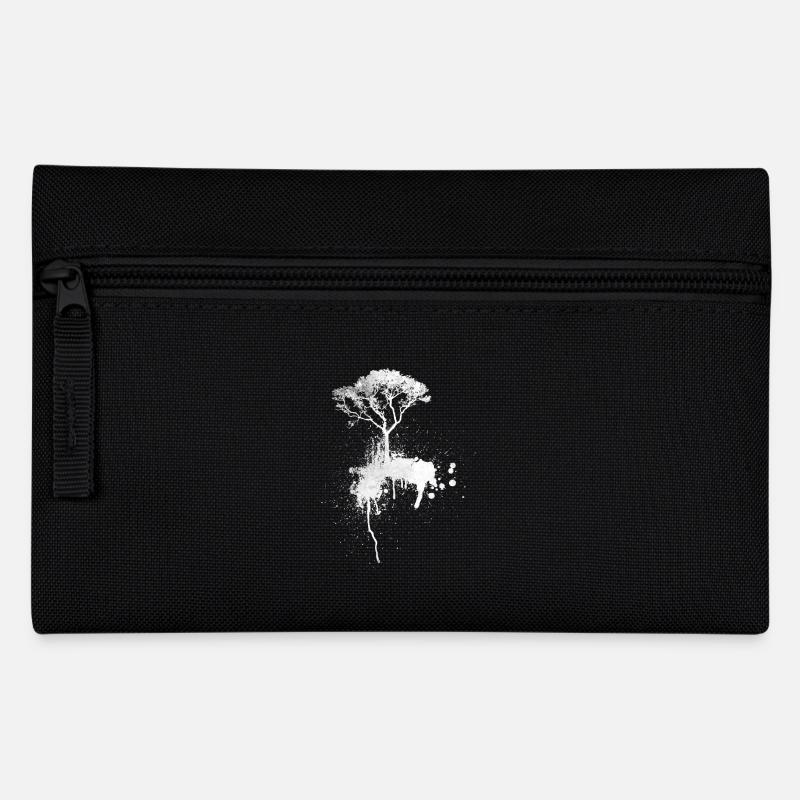 Tree Tree of Life T-shirt de couleurs de cadeau de chemise - Trousse - noir