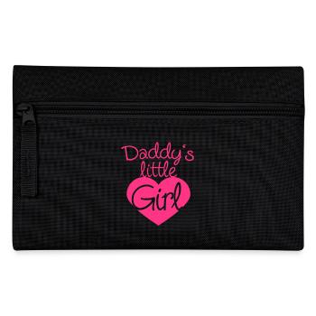 Daddys Little Girl Heart Logo - Pencil Case - black - Front