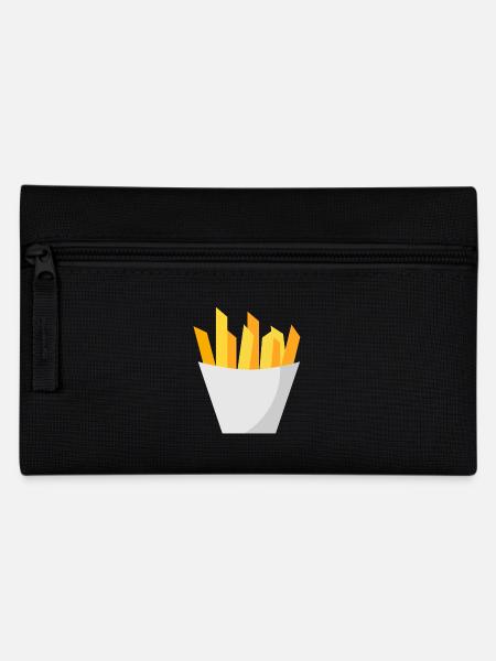 French fries - Pencil Case - black