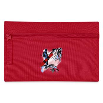 Snowboarding - Federtasche - Rot - Vorne