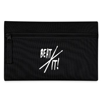 Beat it! Drumsticks - Pencil Case - black - Front