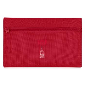 Weinkenner aus Sizilien – Exklusives Souvenir - Federtasche - Rot - Vorne