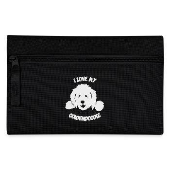 Doodle Goldendoodle Labradoodle Dog - Pencil Case - black - Front