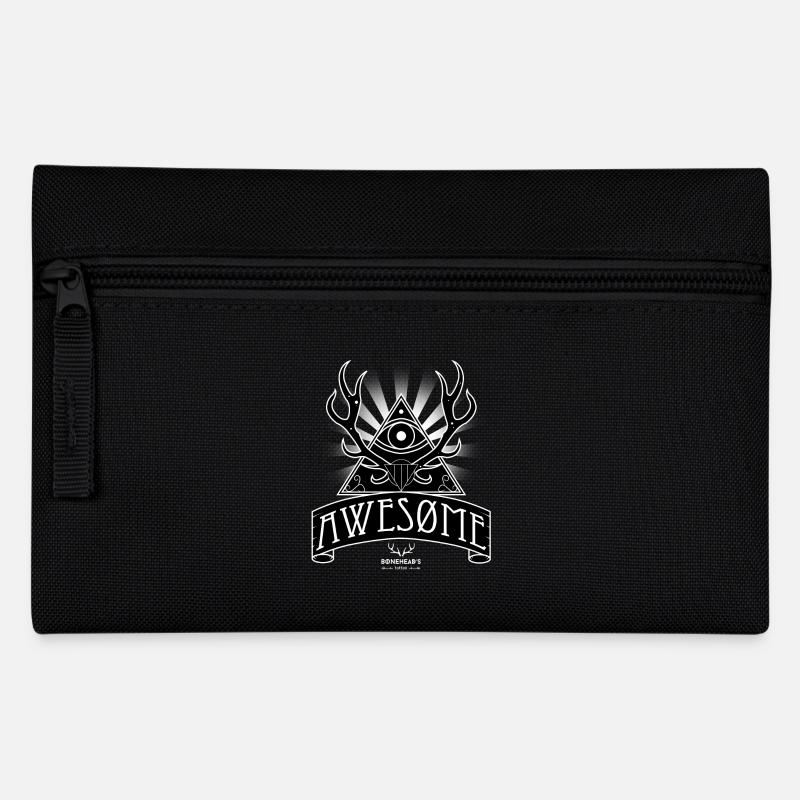 Awesome - Pencil Case - black