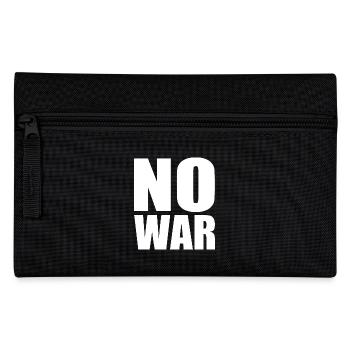 No war - Pencil Case - black - Front