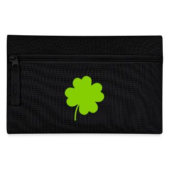 Lucky Clover - Pencil Case - black - Front