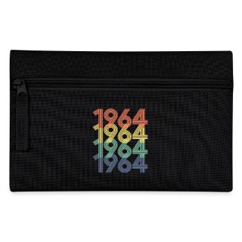 1964 60e anniversaire hommes femmes 60 ans vintage - Trousse - noir - Devant