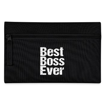 Best Boss Ever - Federtasche - Schwarz - Vorne