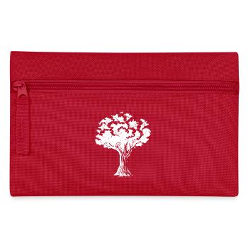 Baum - Federtasche - Rot - Vorne