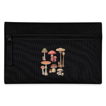 Mushroom Mycology Fungi Foraging Mushroom Lover - Pencil Case - black - Front