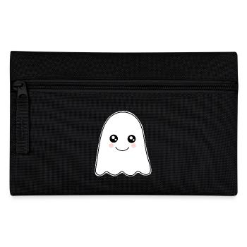 Kawaii Ghost Ghosts Halloween Halloween Costume - Pencil Case - black - Front