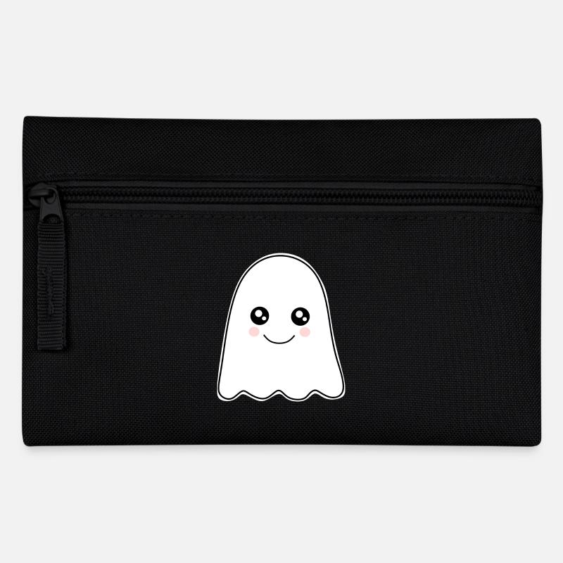 Kawaii Gespenst Geister Halloween Halloweenkostüm - Federtasche - Schwarz